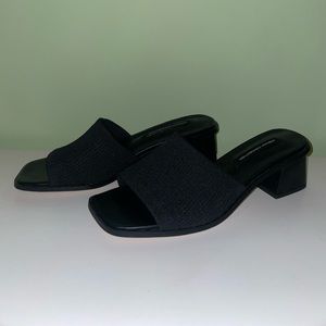 French Connection Black Heels